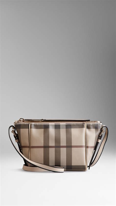 burberry small smoked check saddlestitch crossbody bag|Women’s Designer Crossbody Bags .